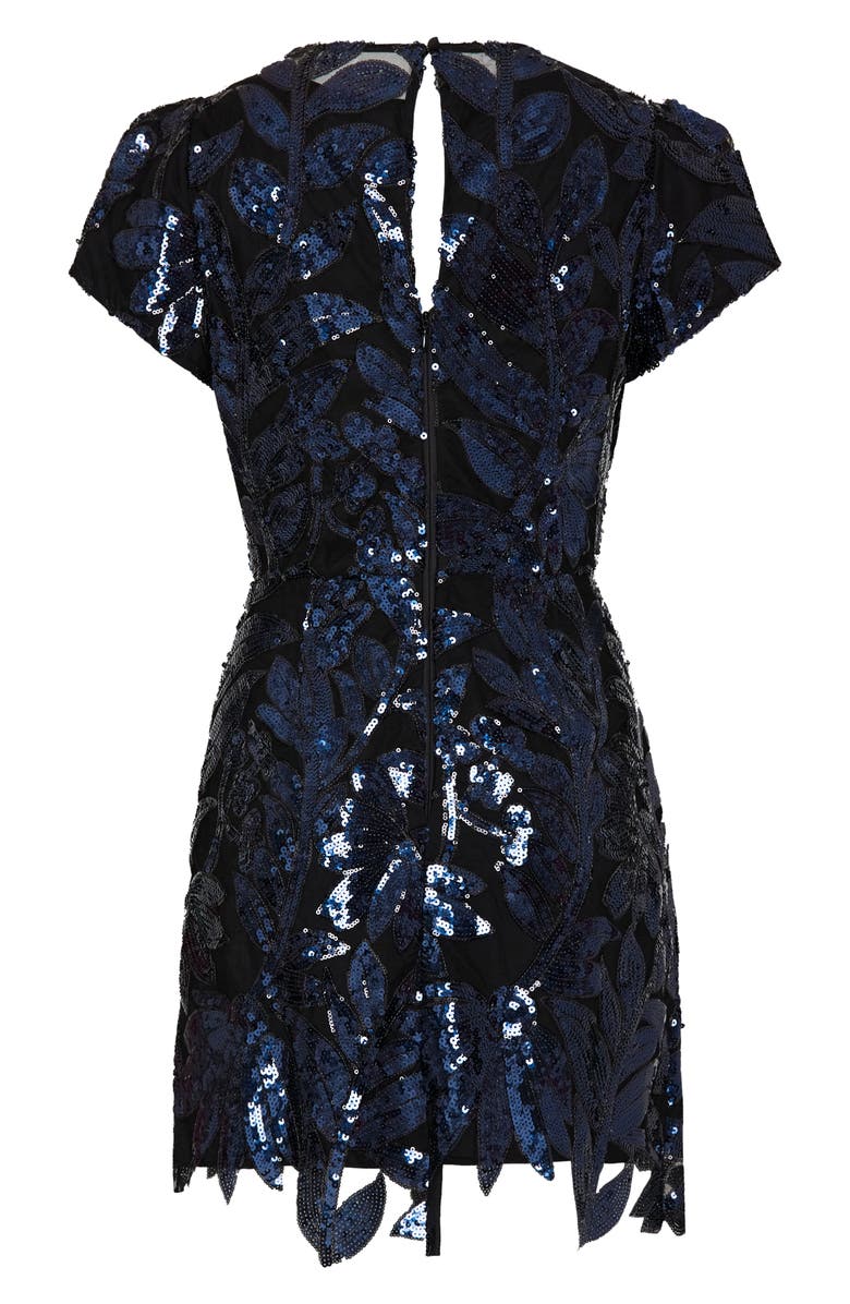 Milly Kyla Floral Sequin Dress | Nordstrom