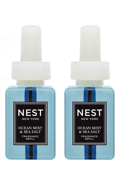 NEST New York x Pura Home Fragrance Diffuser Refill Duo in Ocean Mist Sea Salt at Nordstrom