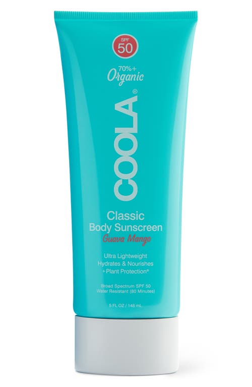 ® COOLA Suncare Guava Mango Classic Body Organic Sunscreen Lotion SPF 50