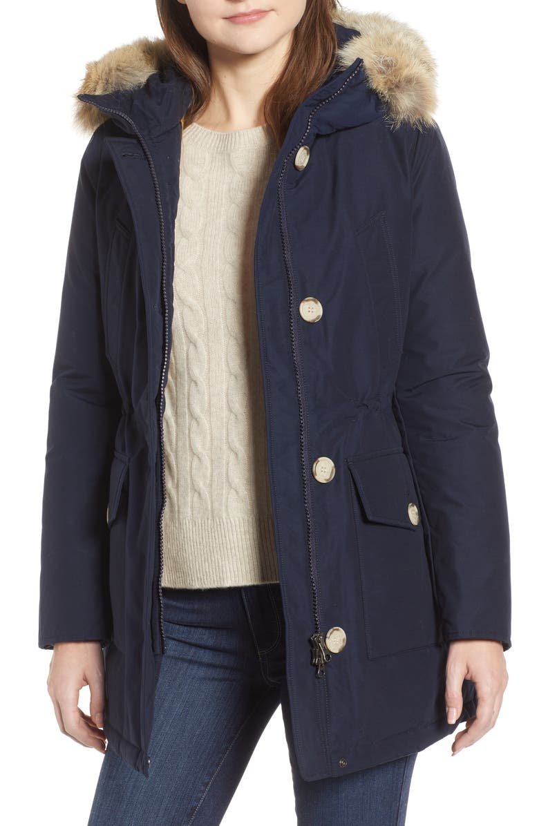 Woolrich Arctic Water Resistant 550 Fill Power Down Parka With Genuine Coyote Fur Trim Nordstrom Woolrich Arctic Water Resistant 550 Fill Power Down Parka With Genuine Coyote Fur Trim Nordstrom