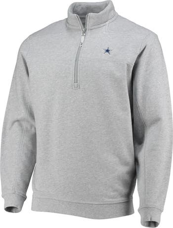 vineyard vines Men s Vineyard Vines Heather Gray Dallas Cowboys Shep Shirt Quarter Zip Sweatshirt Nordstrom