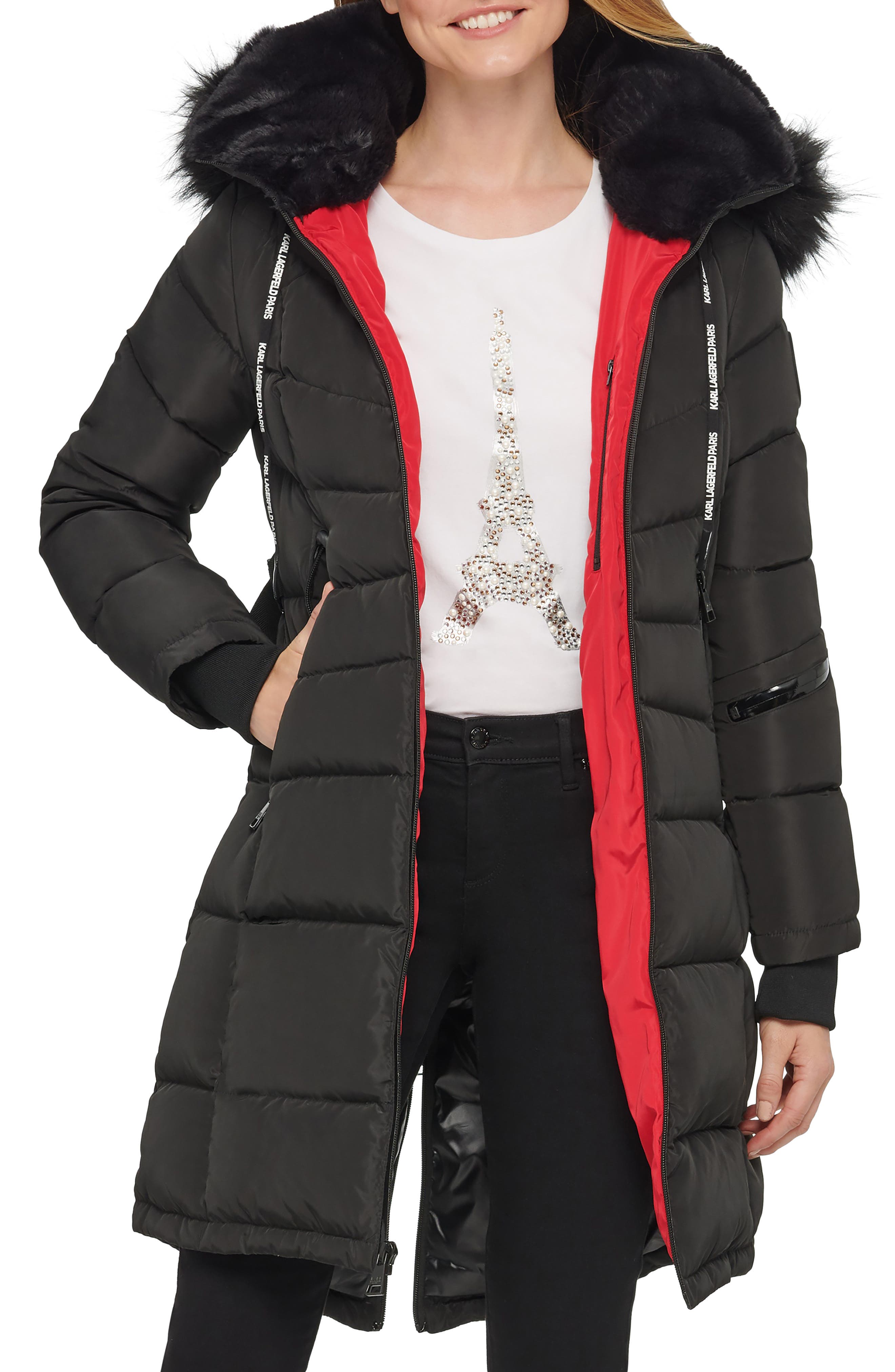 karl lagerfeld parka