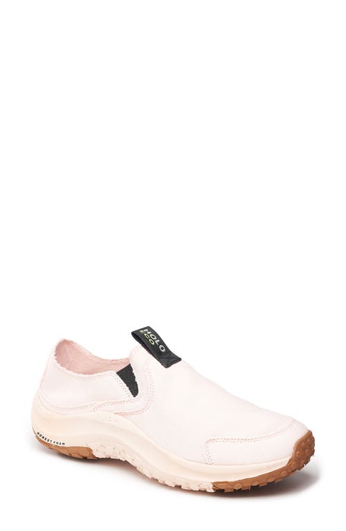 HOLO Footwear Athena Moc Canvas Slip-On Shoe Peach Blush at Nordstrom,