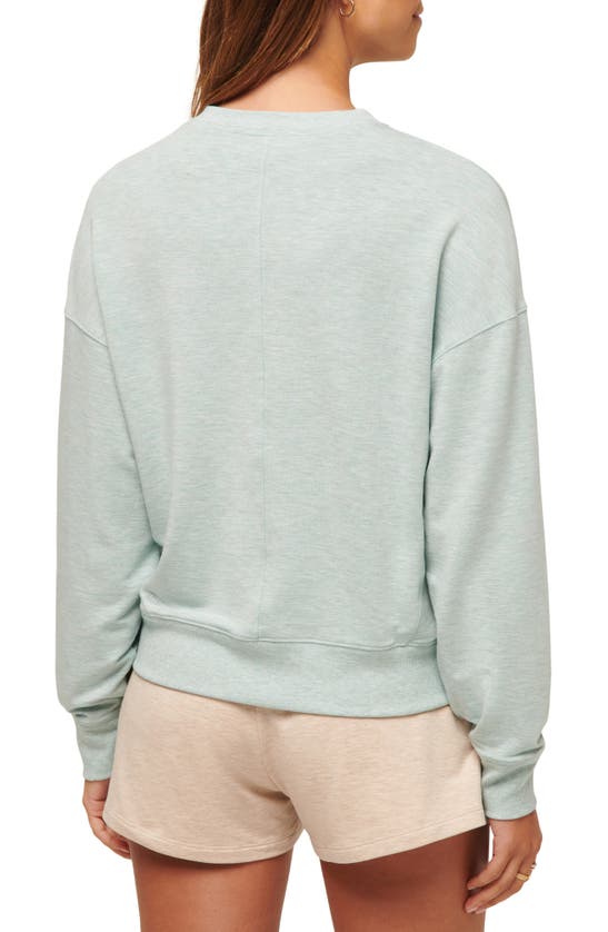 Travis Mathew Cloud Sweatshirt In Heather Ether
