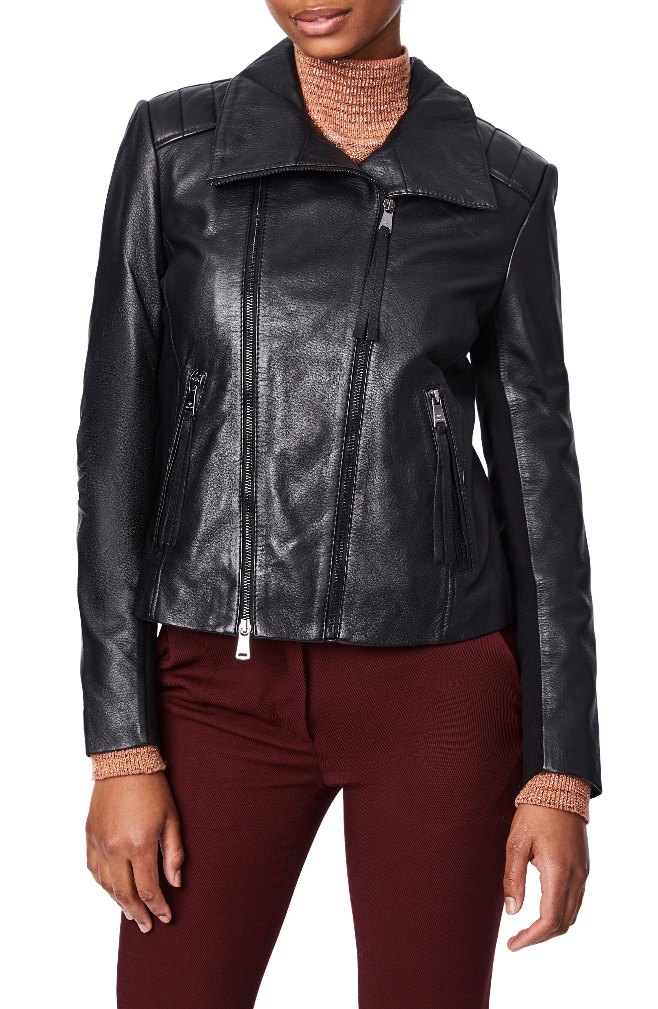 by bernardo leather jacket