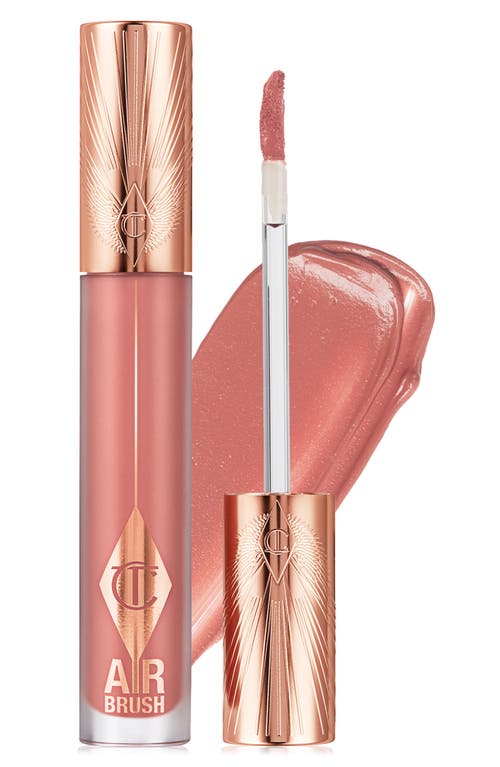 Charlotte Tilbury Airbrush Flawless Matte Liquid Lipstick in Pillow Talk Blur at Nordstrom