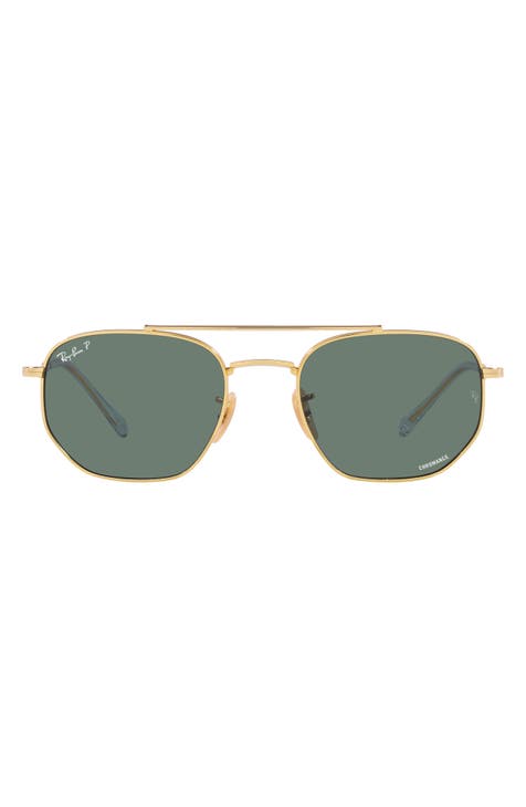 57mm Polarized Irregular Sunglasses