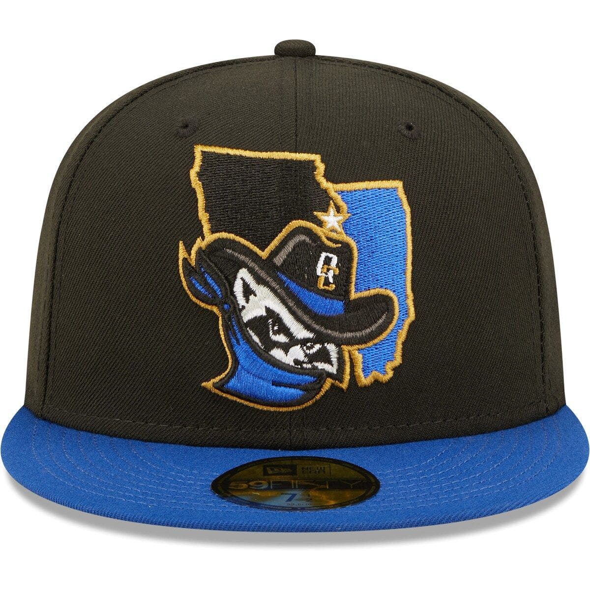 New Era Men's New Era Black Quad Cities River Bandits Authentic