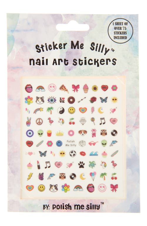 POLISH ME SILLY Trendy Nail Art Stickers in Multi at Nordstrom