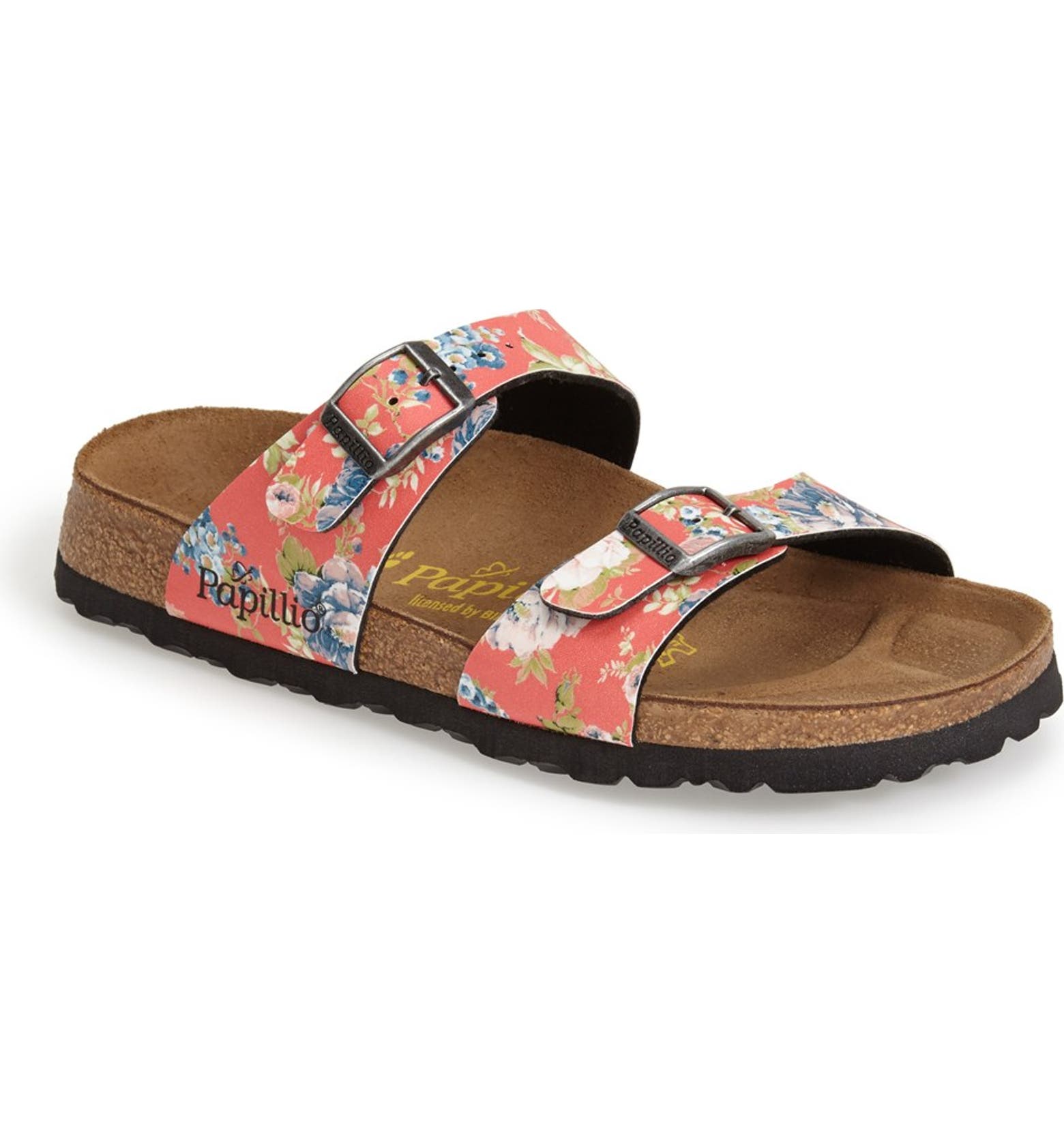 Birkenstock 'Papillio Sydney' Floral Print Sandal (Women) Nordstrom