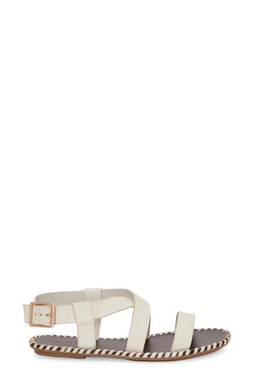 Shop Lucky Brand Zelek Ankle Strap Sandal In Lamb Icarus