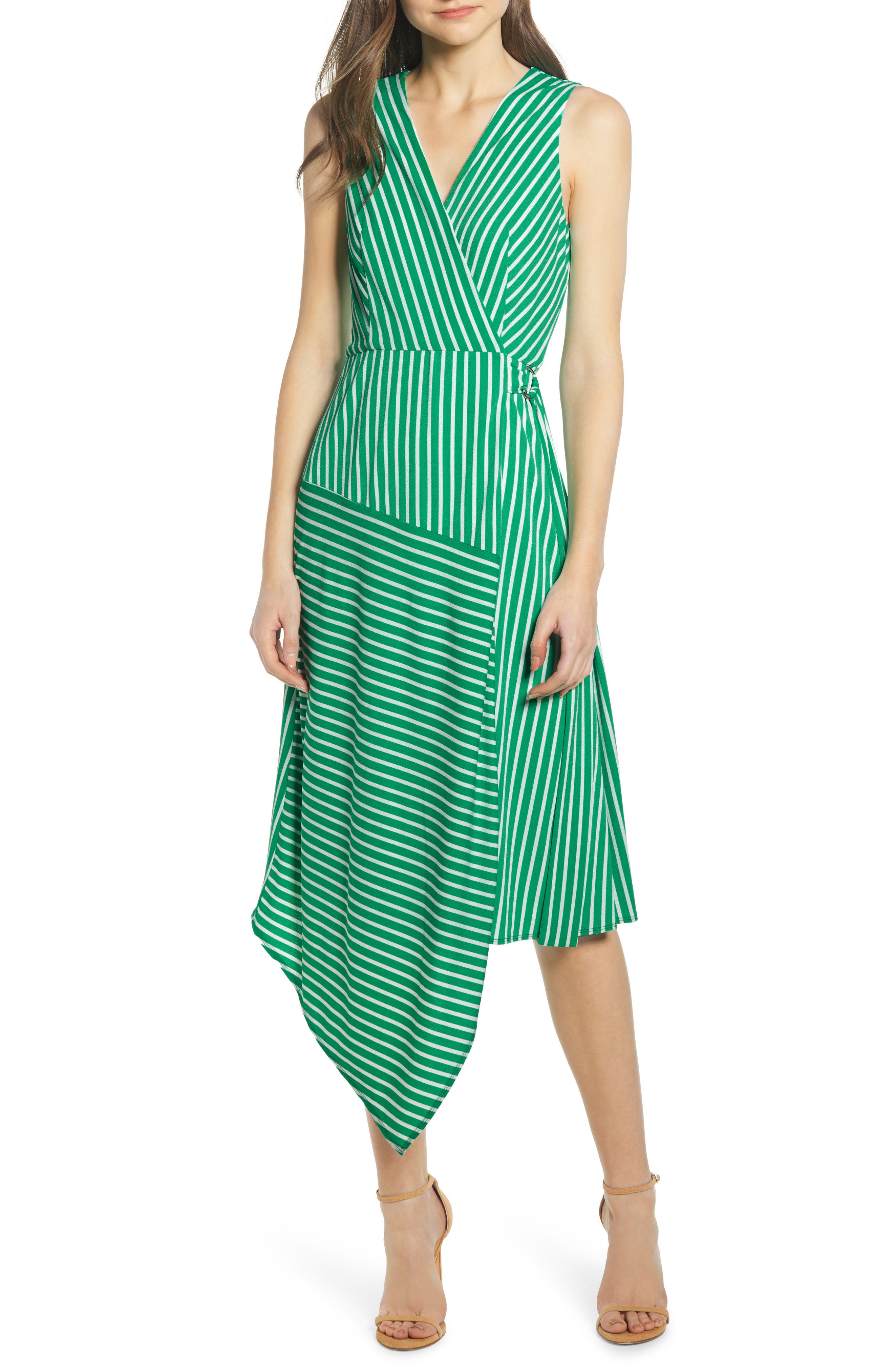 charles henry wrap dress
