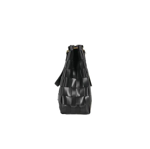 Shop Handed By Char Recycled Plastic Handbag In Black