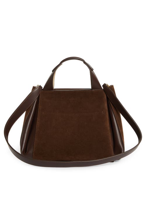 Shop Ree Projects Medium Avy Suede Bucket Bag In Mocha