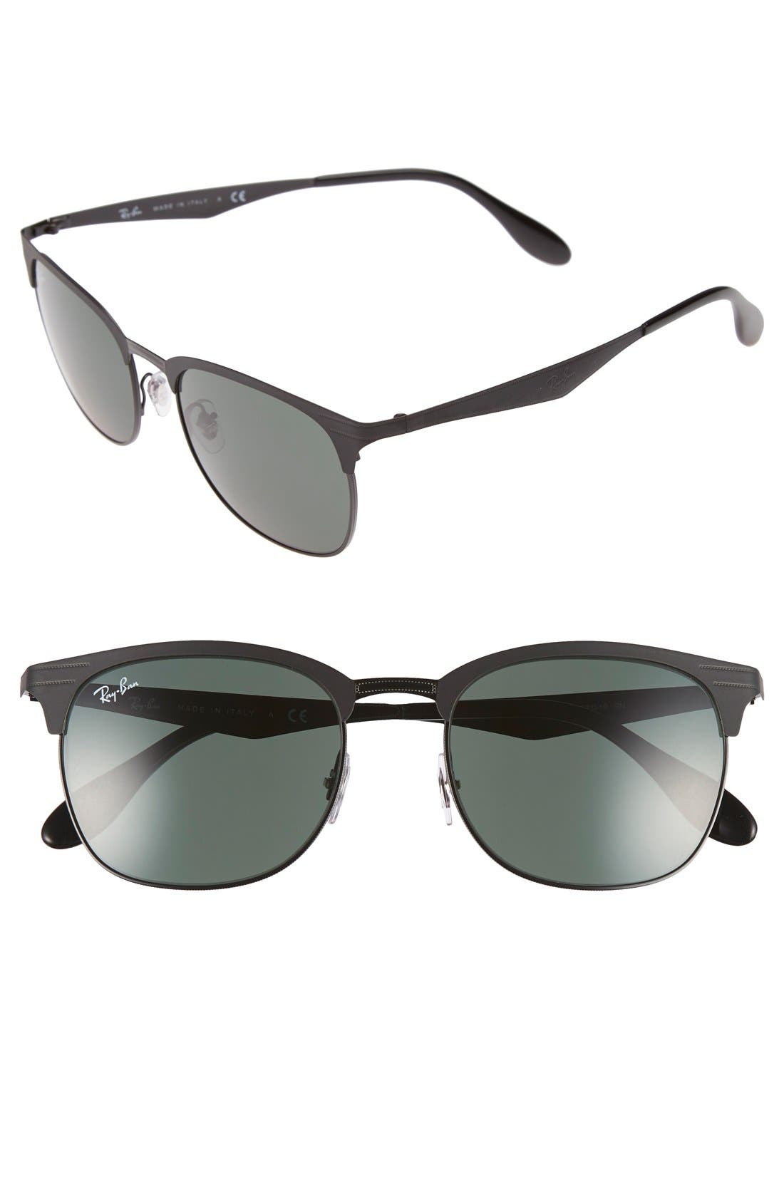 ray ban 53mm retro sunglasses