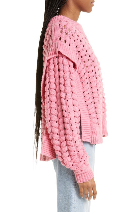 AKNVAS JULES OPEN KNIT SWEATER