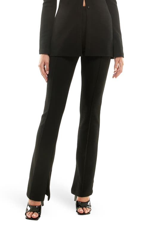 WAYF x Jourdan Sloane Cass Flare Leg Pants in Black at Nordstrom, Size X-Large