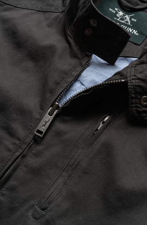 Rodd & Gunn Armitage Cotton Twill Harrington Jacket In Pewter