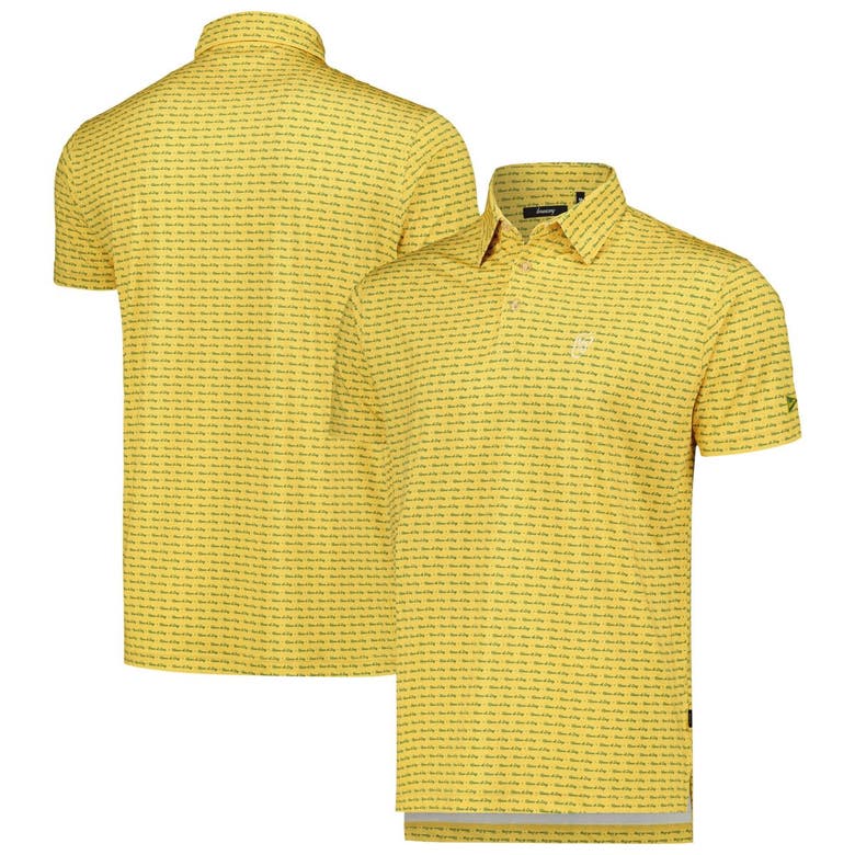 Shop Breezy Golf Yellow Wm Phoenix Open Have A Day Polo