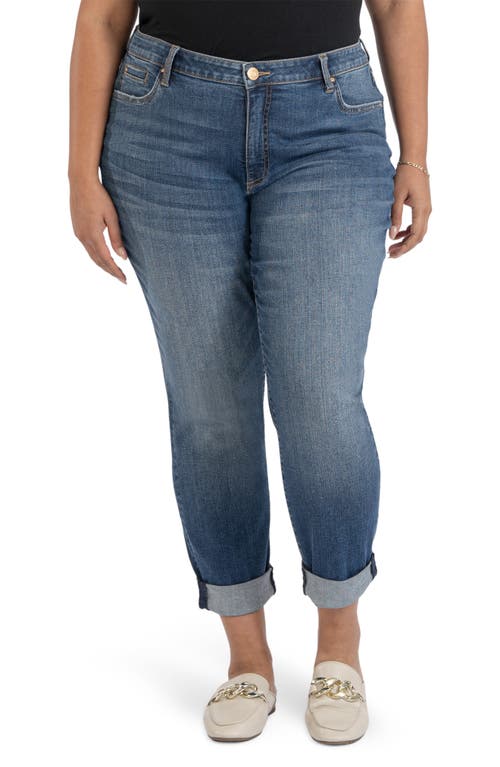 KUT from the Kloth Catherine Boyfriend Jeans in Coziness at Nordstrom, Size 24W