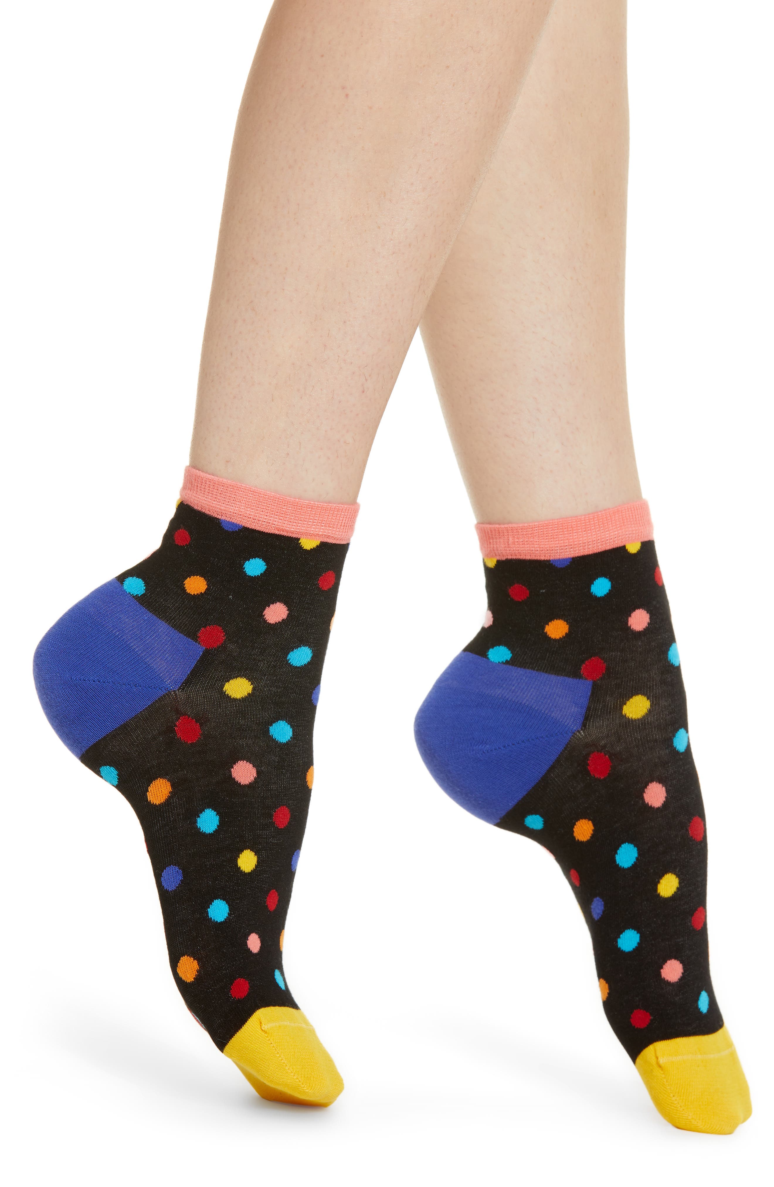 Happy Socks Dot Ankle Socks Nordstrom
