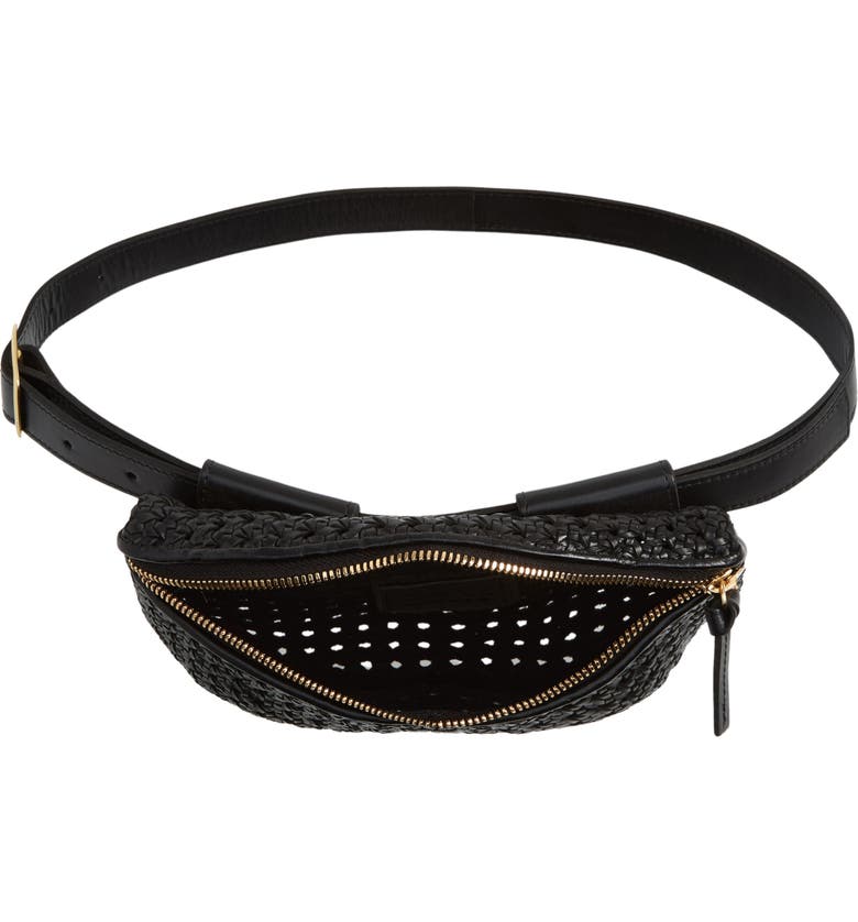Clare V. Woven Leather Belt Bag | Nordstrom