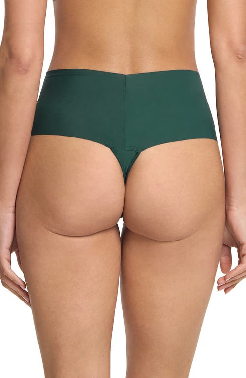 Shop Hanky Panky Breathe High Waist Thong In Great Heights Green