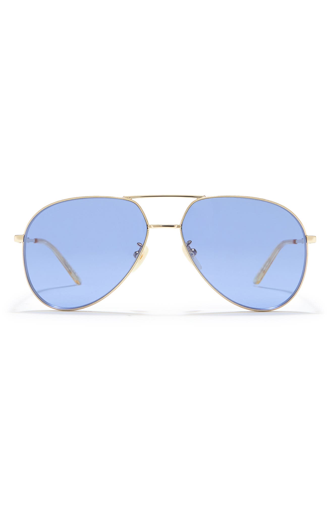 59mm aviator sunglasses gucci