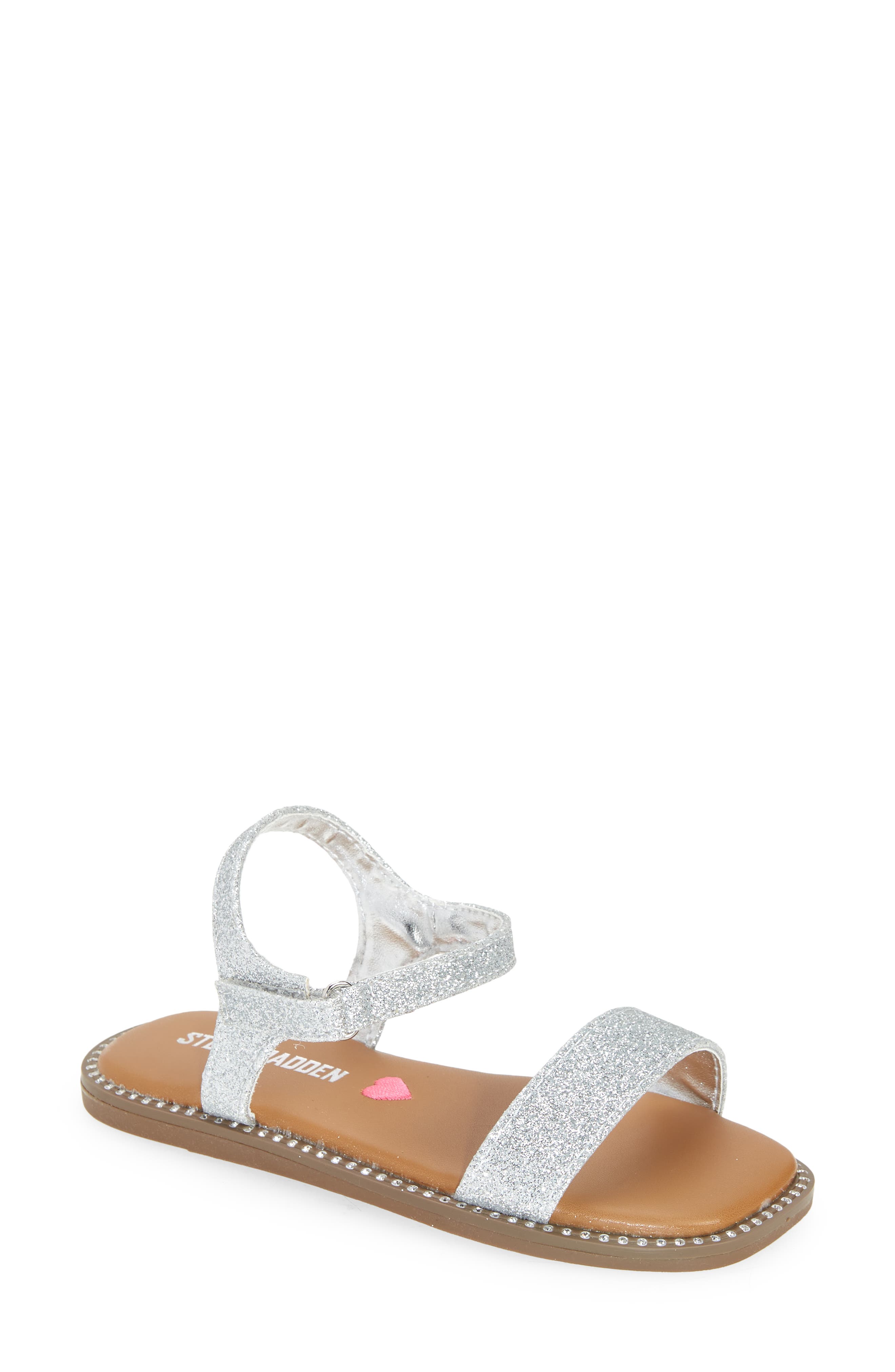 steve madden glitter sandals