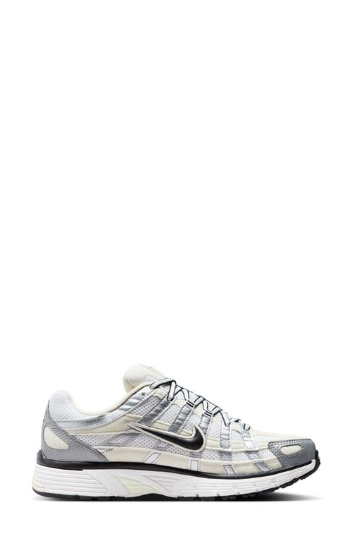 Shop Nike P-6000 Sneaker In Coconut Milk/black