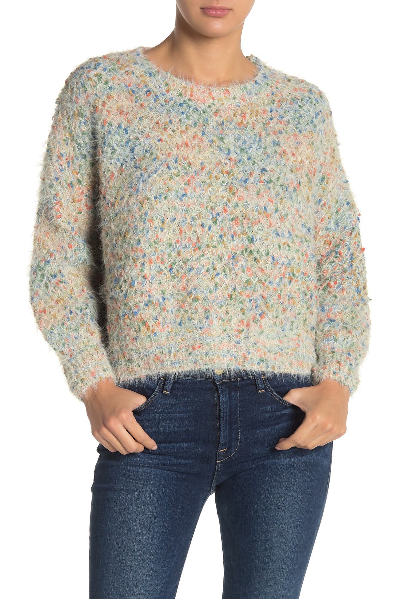 RAGA Confetti Pullover Sweater Nordstrom Rack