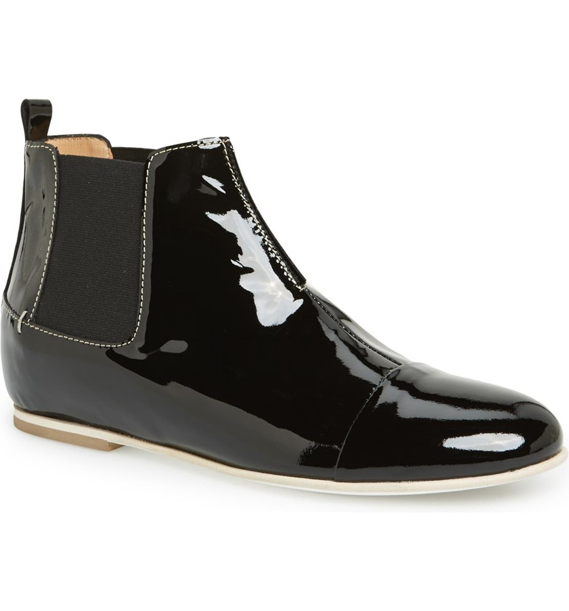Aquatalia by Marvin K. 'Chime' Weatherproof Patent Leather Chelsea Boot ...