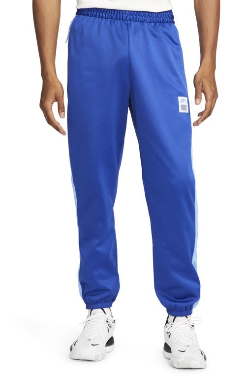 Nike Therma-FIT Starting 5 Fleece Basketball Pants in Royal/University Blue/Blue
