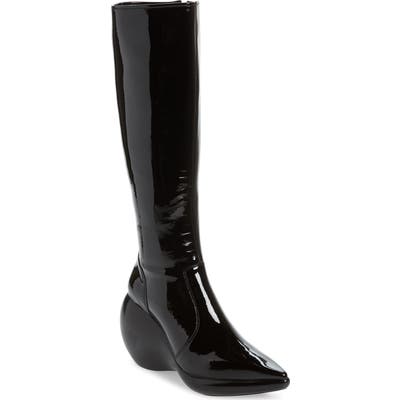 Jeffrey Campbell Rhombus Knee High Boot, Black
