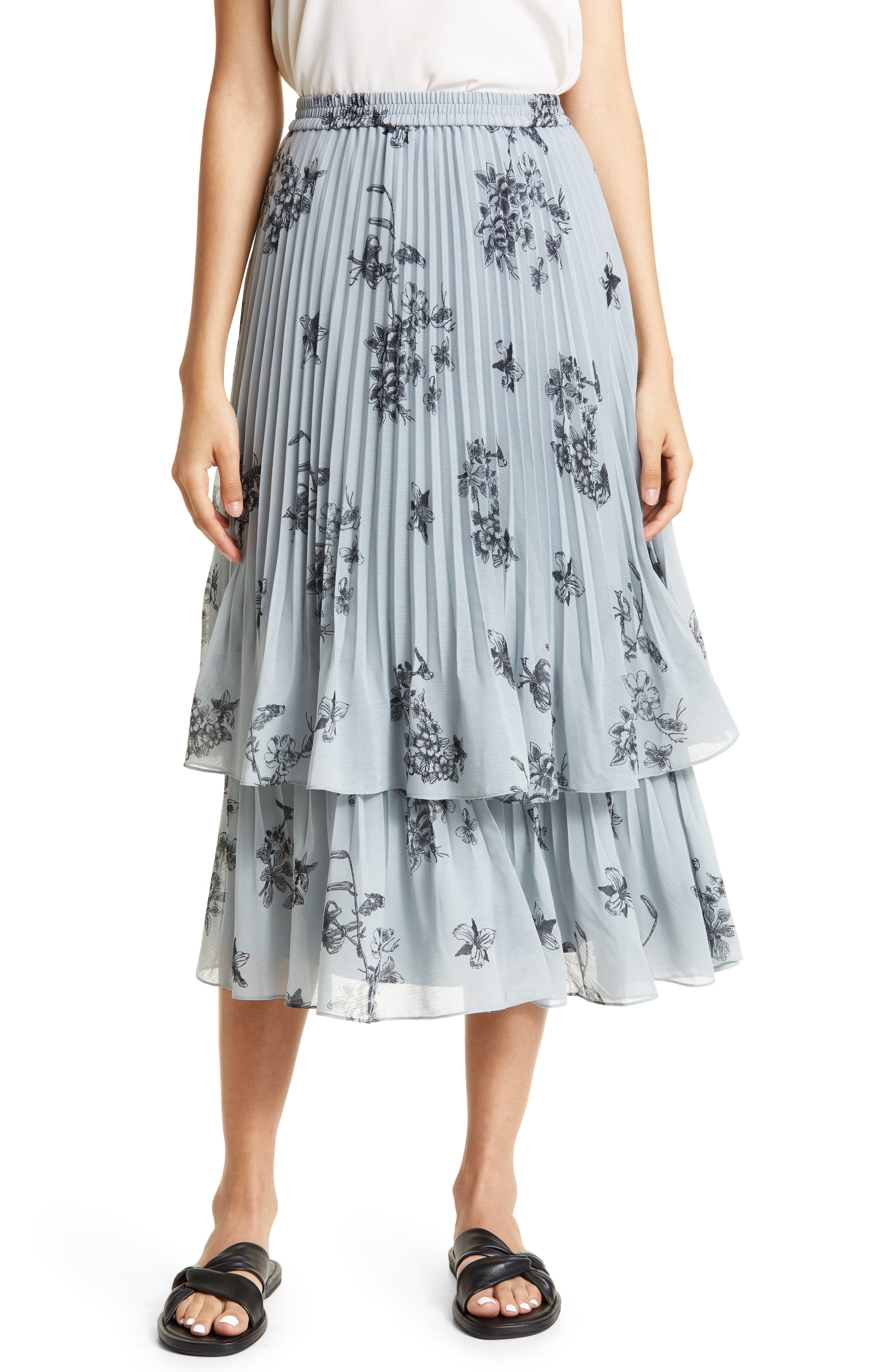 monaco midi skirt