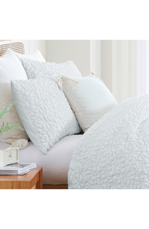 Peri Home Pinstripe Bow Accent Pillow In Taupe