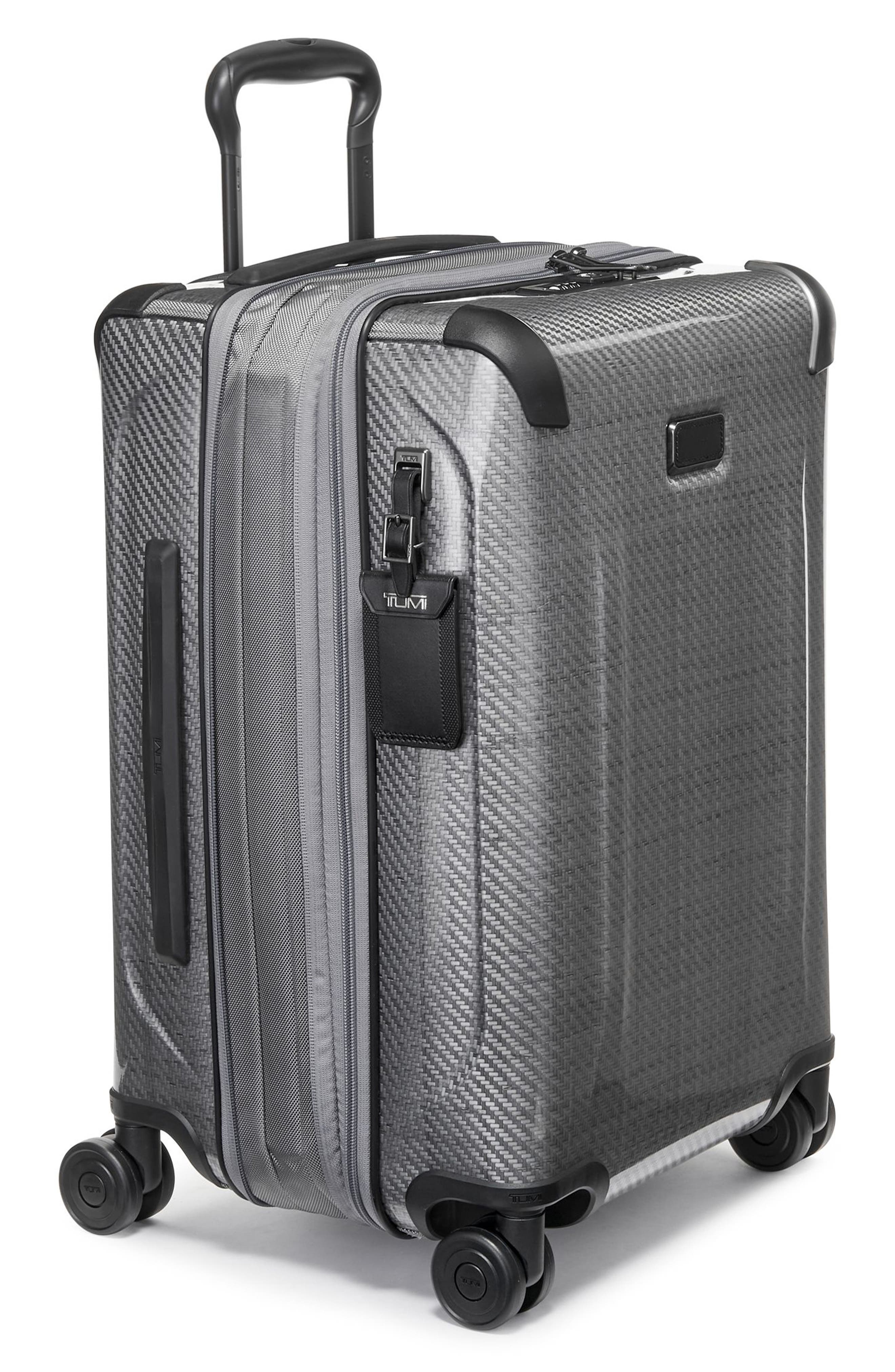 tumi expandable carry on luggage