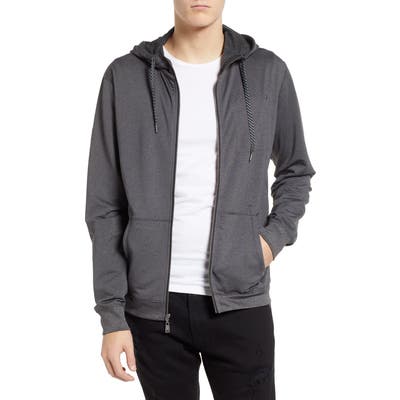 Vuori Movement Zip Hoodie, Black