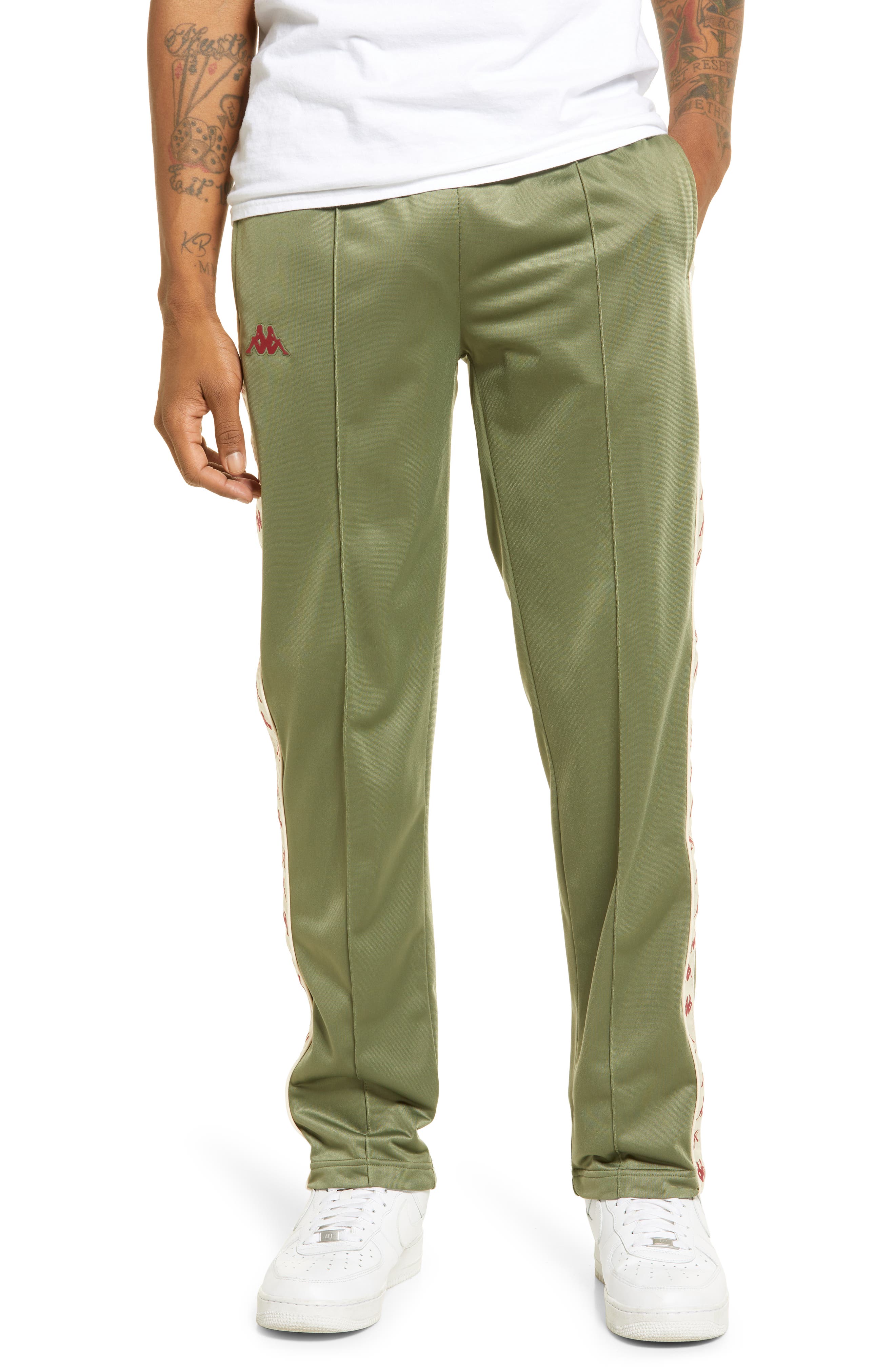 kappa slim fit pants