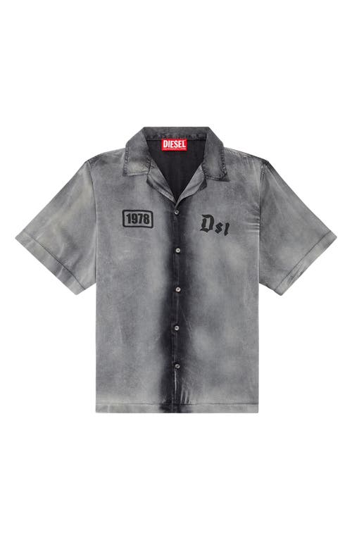 Shop Diesel ® S-ghent Camp Shirt In Black