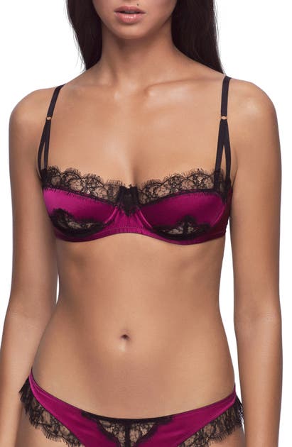 KIKI DE MONTPARNASSE UNDERWIRE BALCONETTE BRA,BR133-PR