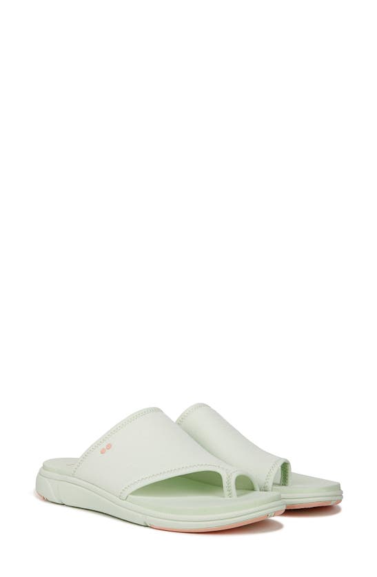Shop Ryka Rykä Margo Slide Sandal In Green