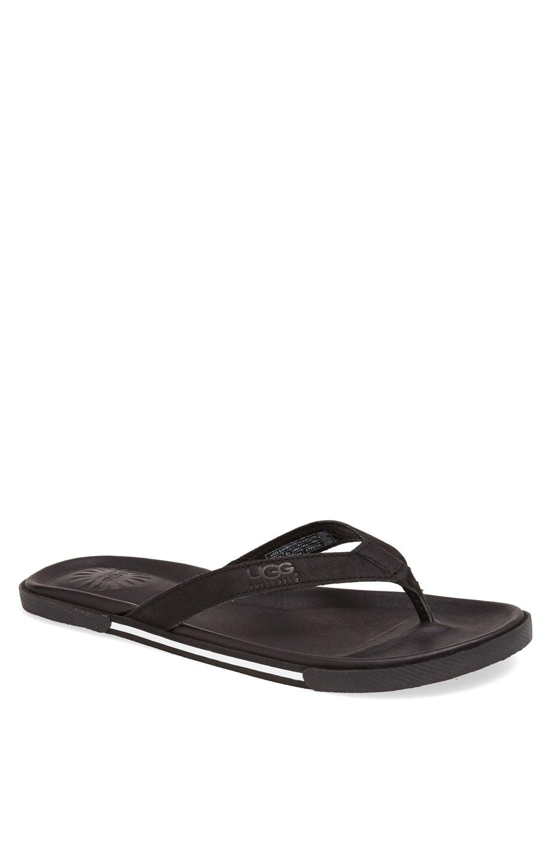 ugg men's bennison ii flip flop