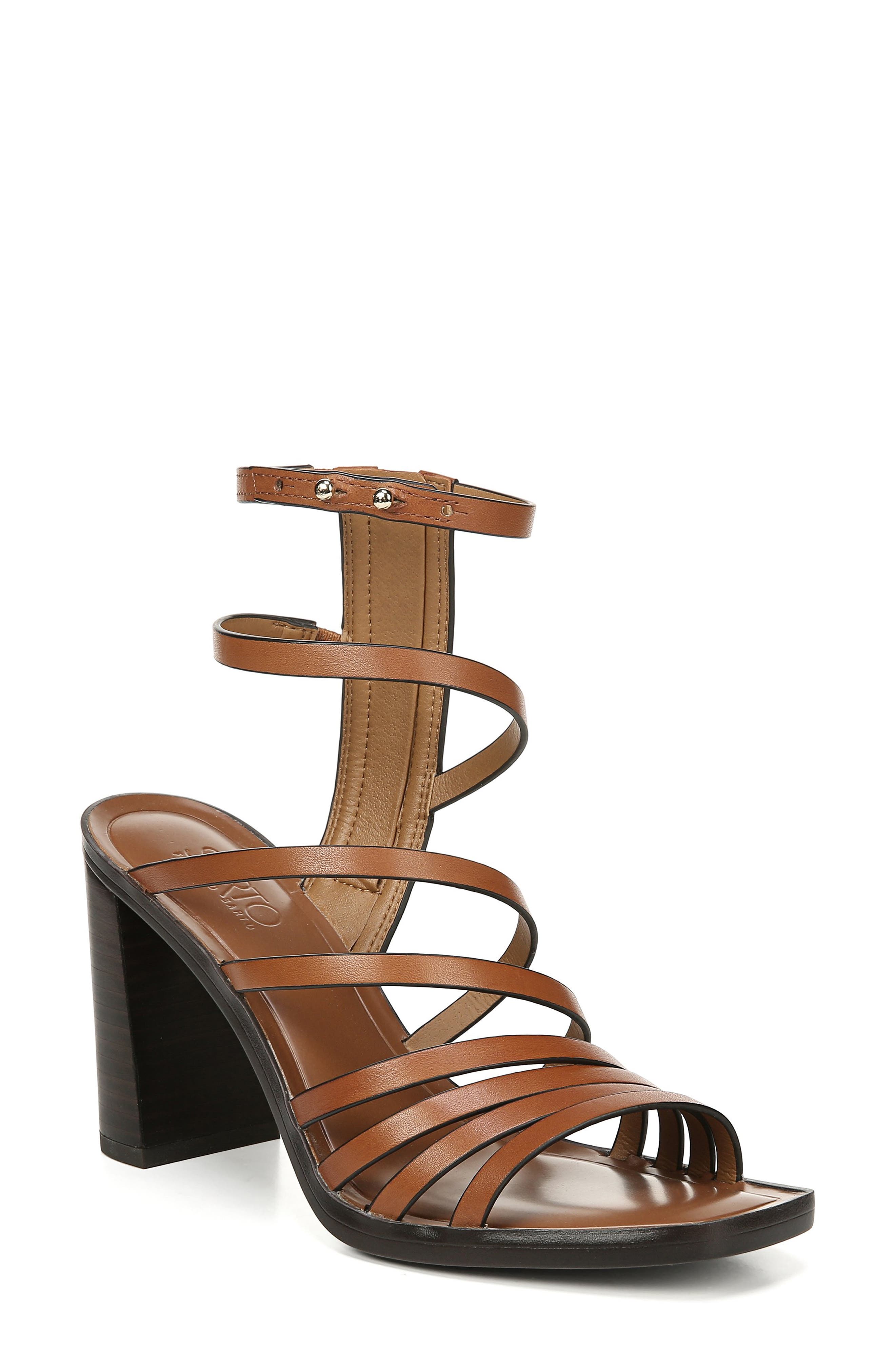 Sarto By Franco Sarto Winnie Strappy Sandal, Brown