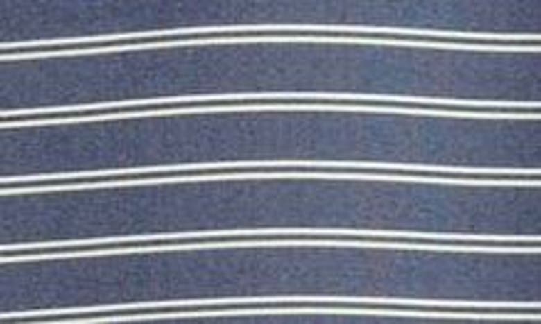 Shop Scott Barber Track Stripe Tech Polo Shirt In Midnight