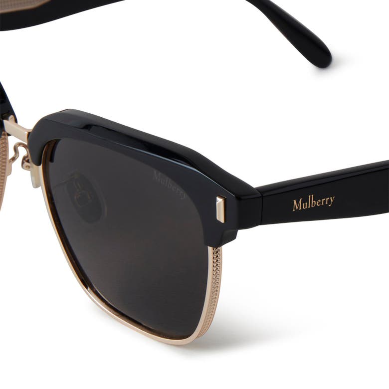 Mulberry Rowan Bio Acetate Sunglasses In Black