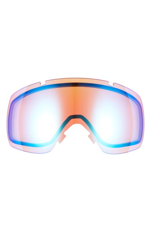 Smith Sport I/o 182mm Snow Goggles In White Vapor/sun Platinum