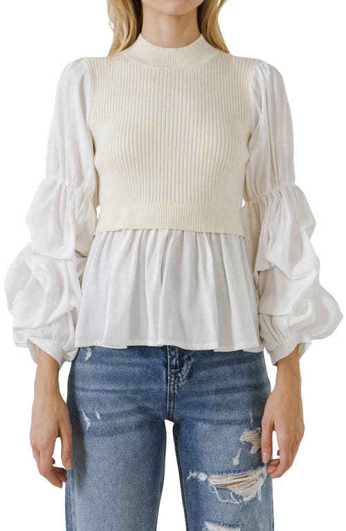 English Factory Combo Top at Nordstrom,