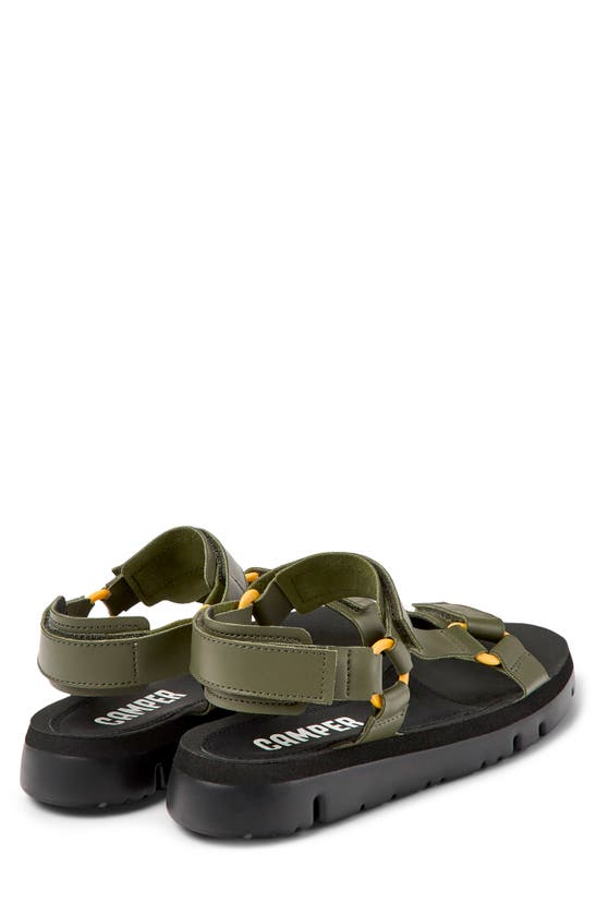 Camper Oruga Touch-strap Sandals In Black | ModeSens