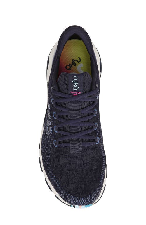 Shop Ryka Rykä Devotion X Walking Shoe In Academy Blue